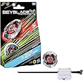 Beyblade X Shelter Drake 7-80GP BX Starter Pack Set with Takara Tomy Balance Type Top and Launcher, Battling Tops Game Toys,