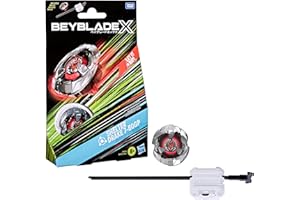Beyblade X Shelter Drake 7-80GP BX Starter Pack Set with Takara Tomy Balance Type Top and Launcher, Battling Tops Game Toys, 