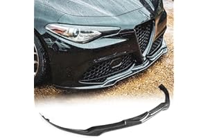 MCARCAR KIT Carbon Fiber Front Bumper Lip Fits for Alfa Romeo Giulia Sport Sedan 2016-2021Chin Spoiler Splitter Protector Air Dam Chin Diffuser Factory Outlet