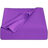 NTBAY California King Flat Sheet Only - Brushed