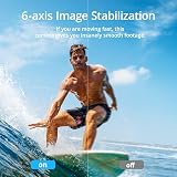 AKASO Brave 7 Action Camera Bundle 4K EIS Dual Screen Floating Grip view 5