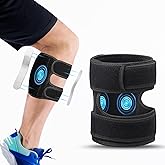 Sciatica Pain Relief Devices Brace, Sciatic Nerve Brace with Adjustable Pressure Pads Targeted Lower Back & Leg Compression for Sciatic Pain, Sciatic Ease Calf Support for Unisex Men Women - Black