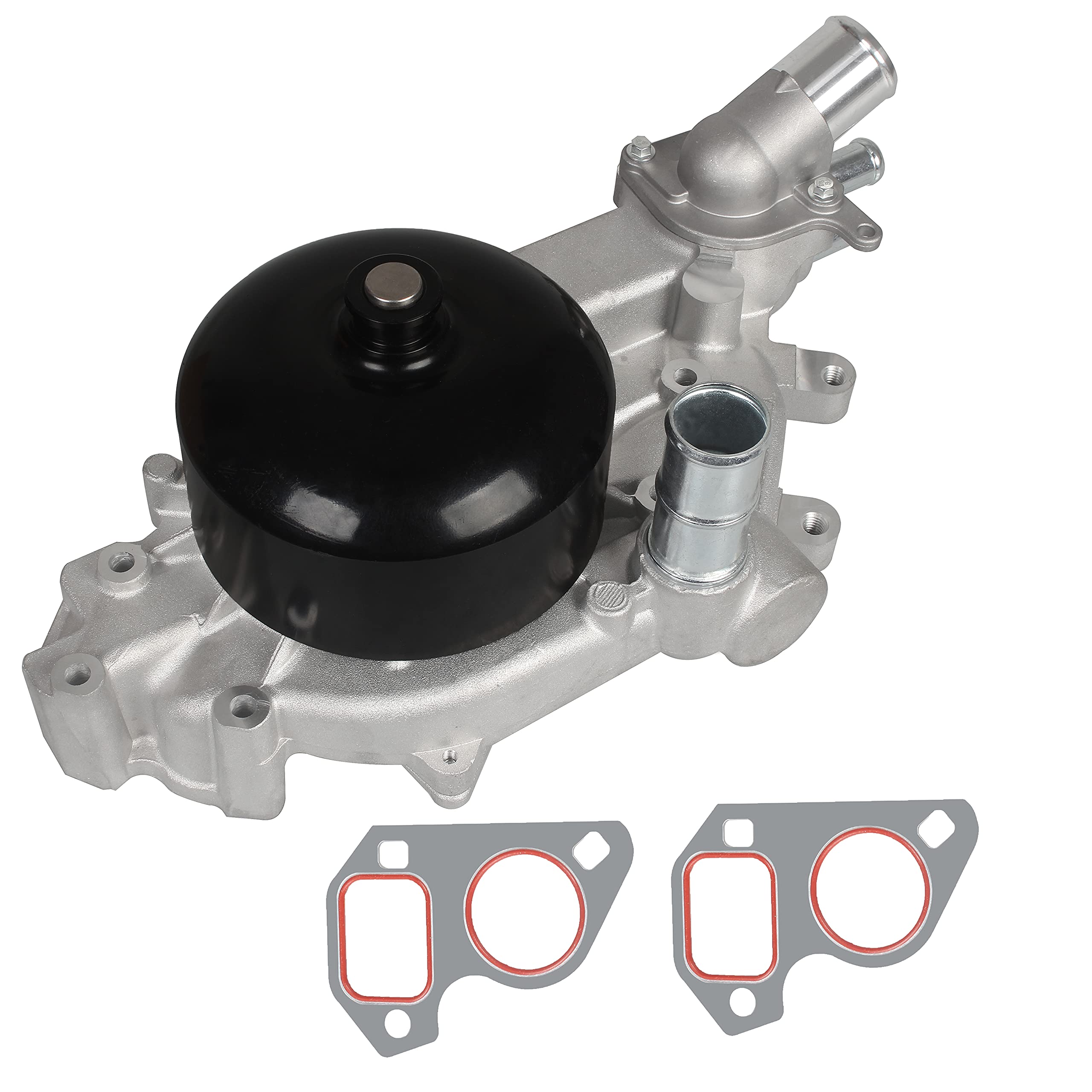 Photo 1 of IRONTREE AW5081 Professional Water Pump Kit with 2 Metal Gaskets and Thermostat Compatible with Chevy Corvette Camaro, Pontiac Firebird GTO, Avanti II, 5.7L 6.0L V8 Engine, OE Replacement