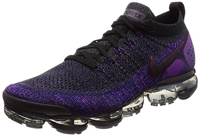 vapormax flyknit black and purple