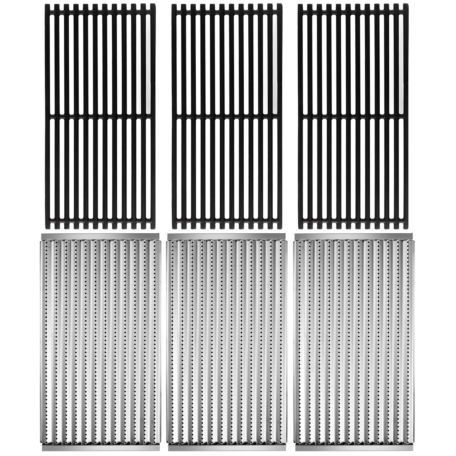 Photo 1 of 463242516 Grill Grates Emitter Plates for Charbroil Tru Infrared Grill Replacement Parts 463367016 463242515 Commercial 3 Burner Grill Replacement Grates G466-0025-W1A G466-2400-W1 G474-0017-W1 Panel