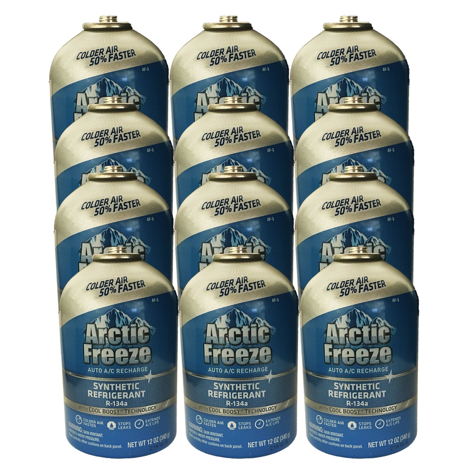 Buy 12 Cans R134a Arctic Freeze AC Refrigerant Online at desertcartINDIA
