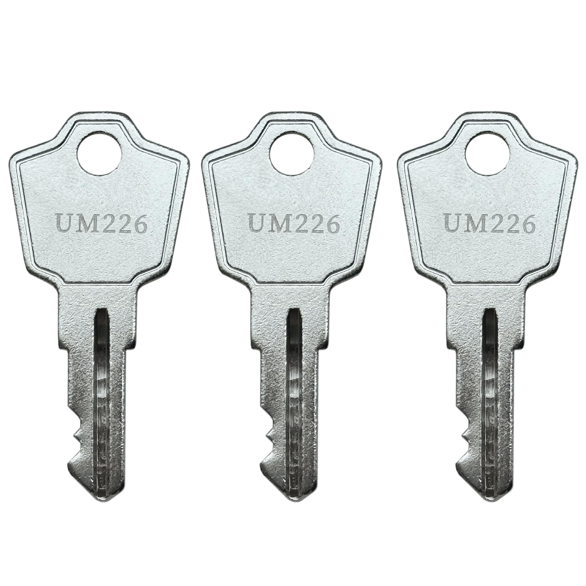 Photo 1 of (3) KeyPower UM226 to UM427 Keys for Herman Miller File Cabinet Office Furniture, Pre Cut to Your Code (UM306)
