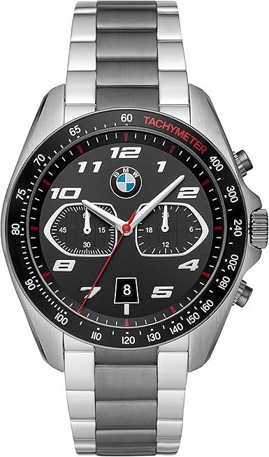 BMW Herren Quartz Uhr mit Edelstahl Armband BMW8011: Amazon.de: Uhren