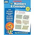 Scholastic Success with Numbers & Concepts Workbook (Scholastic Success; Grades Prek-k)