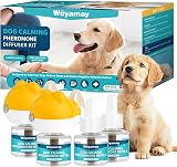 Woyamay 6-in-1 Dog Calming Plug In Diffuser with 2 Diffusers 4 Refills 120 Days