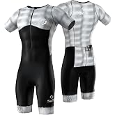 SLS3 Triathlon Suits Mens - Aerodynamic Sleeved Mens Tri Suit | Lightweight Trisuit with Premium FX Fabrics - 2 Pockets
