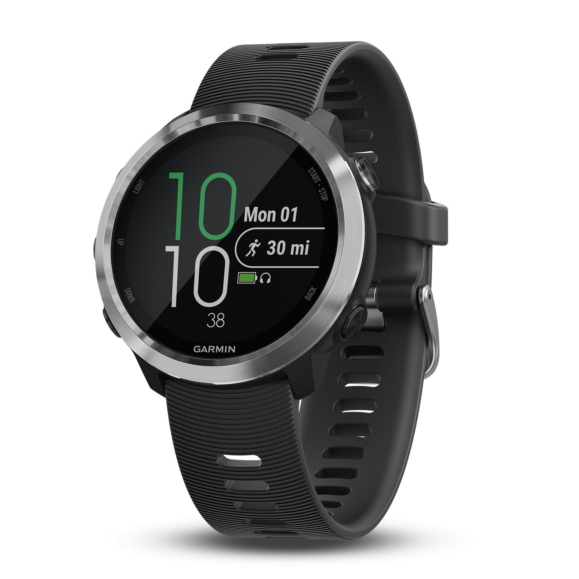 Garmin Forerunner 645 Music, GPS Running Watch With Pay Contactless Payments, Wrist-Based Heart Rate And Music, Black