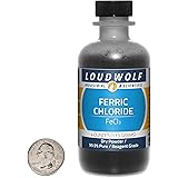 Ferric Chloride/Dry Powder / 4 Ounces / 99.9% Pure/Makes 1 Liter PCB Etchant/Ships Fast