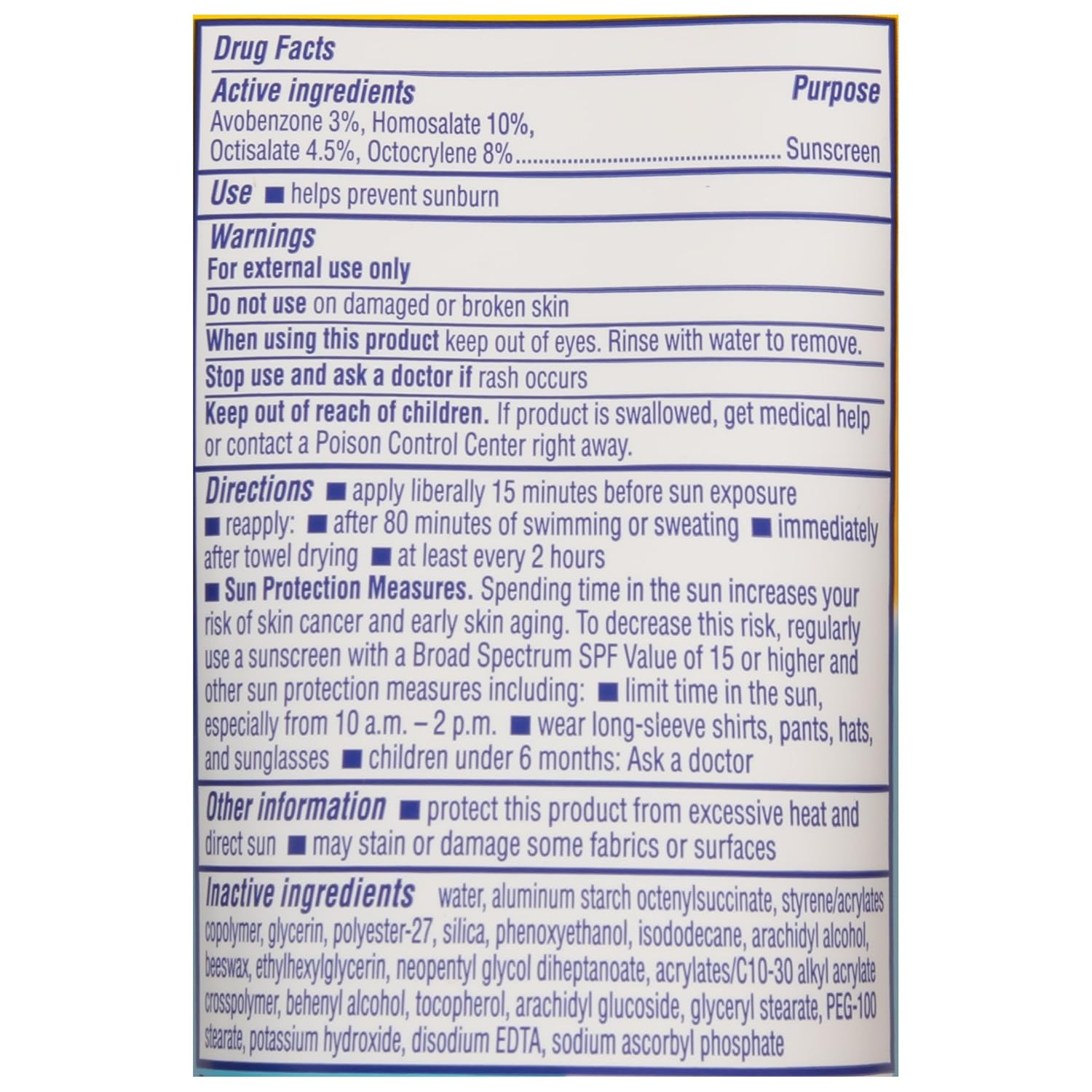 coppertone defend & care oil free sunscreen face lotion spf 50
