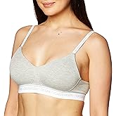 Calvin Klein Women's Pure Ribbed Lightly Lined Bralette