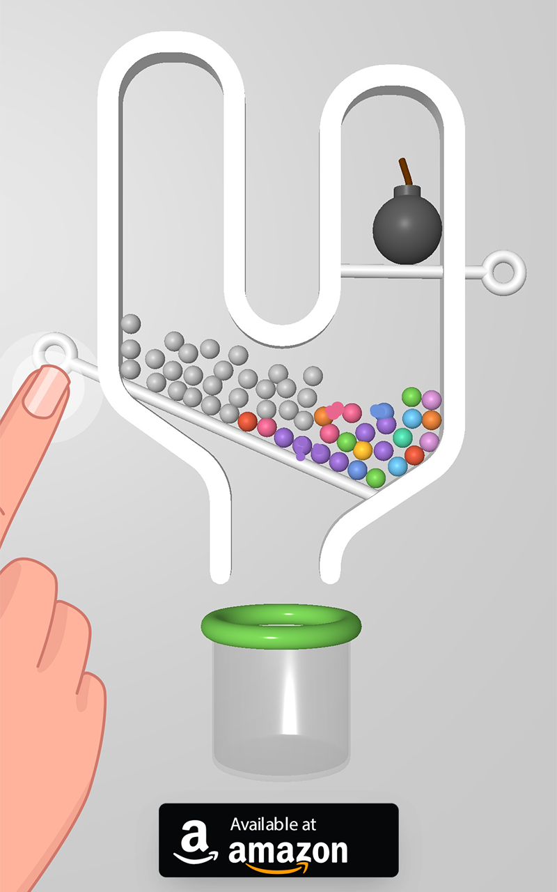 Pull Out The Pin Trigger Hook Puzzle GameAmazon.co.jpAppstore for