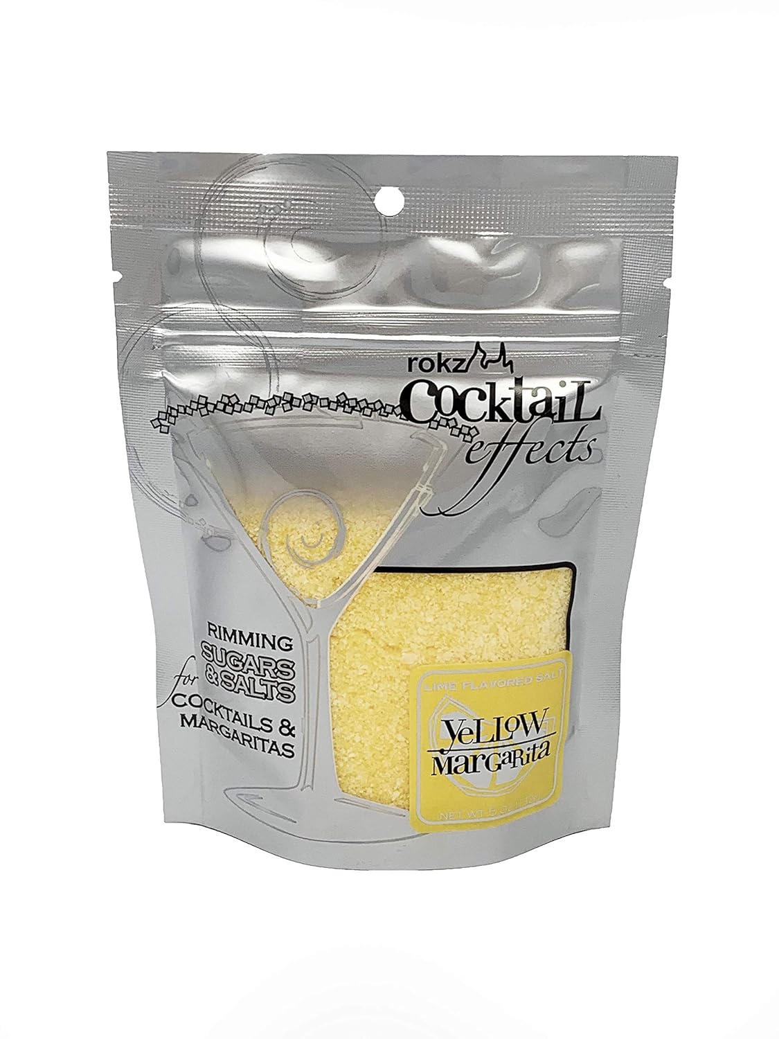 Rokz Green Margarita Salt, 5 Ounce: Grocery & Gourmet Food