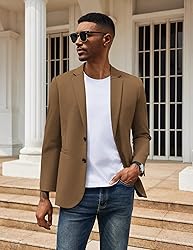 COOFANDY Mens Suit Blazer Classic Fit Casual