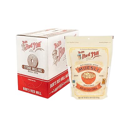 Buy Bob S Red Mill Old Country Style Muesli Cereal 18 Ounce Pack Of 4 Online In Kazakhstan B000eddses
