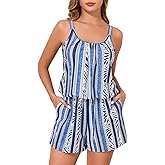 Summer Mae Swim Romper Women's One Piece Swimsuits with Pockets 2026 Blouson Modest Bathing Suits