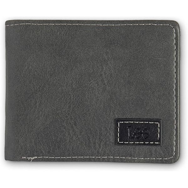 Amazon.com: Lee Men's Bifold Wallet Slim Casual Everyday