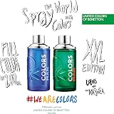 Benetton United Colors Blue Gift Set EDT 100ml Deodorant 150ml Men's Fragrance view 5
