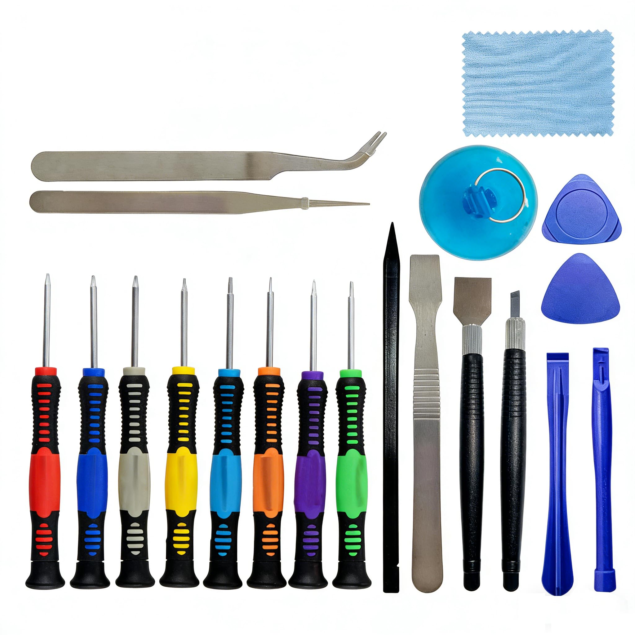Tiardey 20 in 1 Universal Screwdriver Set Professional Electronics Repair Tool Kit for Most Smartphones and Computers