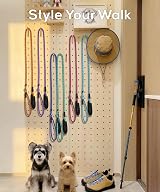 TagME Slip Lead for Dogs 1.8m Reflective Pad-Handle Training Leash Pink view 9