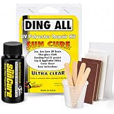 Ding All Sun Cure Surfboard Fiberglass Resin Repair Kit for Surfboard Wax | Sun Cure Surfboard Repair Kit, UV Cure Resin for Fast Ding Repair, No Mixing, Sun-Activated Patch Kit, SUP, Paddle Board