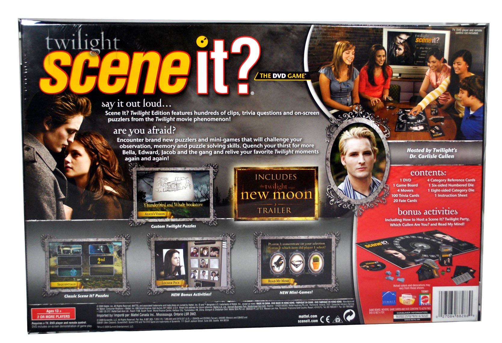 Twilight scene it? The DVD Game
