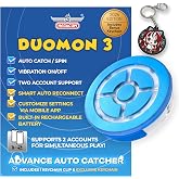 megacom DuoMon 3 Advance Auto Catcher for Pokemon Go Plus - 2 Account Play, Auto Catch &amp; Spin, Voice Alerts, Auto Reconnect, Mobile App - 2026 Edition
