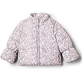 Amazon Essentials x Sofia Grainge Toddler and Baby Girls' Taffeta Puffer Jacket
