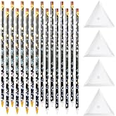 Maitys 20 Pcs Rhinestone Picker Pencil, 16 Wax Dotting Pen 4 Bead Tray | Self Adhesive Wax for Gem Pickup, Leopard Print Bulk Set, Triangular Trays, Tools for Diamond Nail Painting Craft