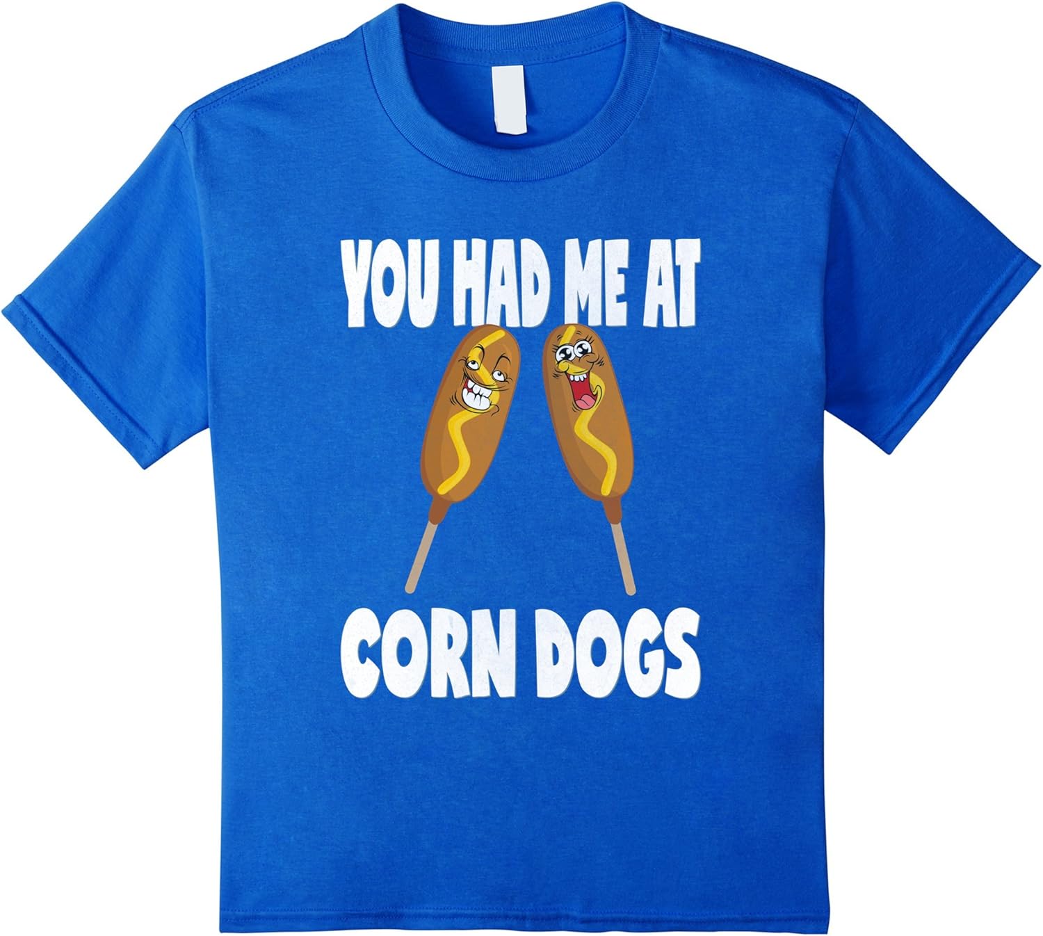 You Had Me At Corn Dogs Funny Vintage Corn Dog Love TShirt