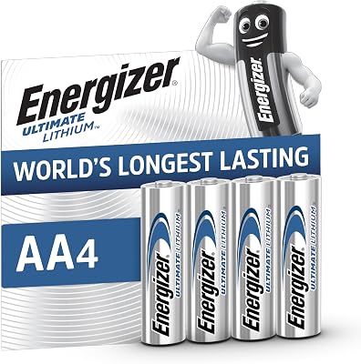 Ultimate Lithium AA (Confezione da 4) Pile 1,5V