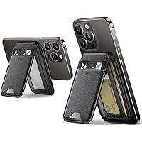 ESR MagSafe Wallet (HaloLock), iPhone Wallet with Adjustable Stand, Magnetic Wallet for iPhone 14/13/12 Series, Not for iPhon