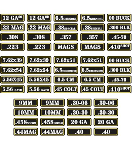 JR Studio 3x5 Inch Black Oval 9MM Gun Caliber Vinyl Decal - Car Bumper Sticker