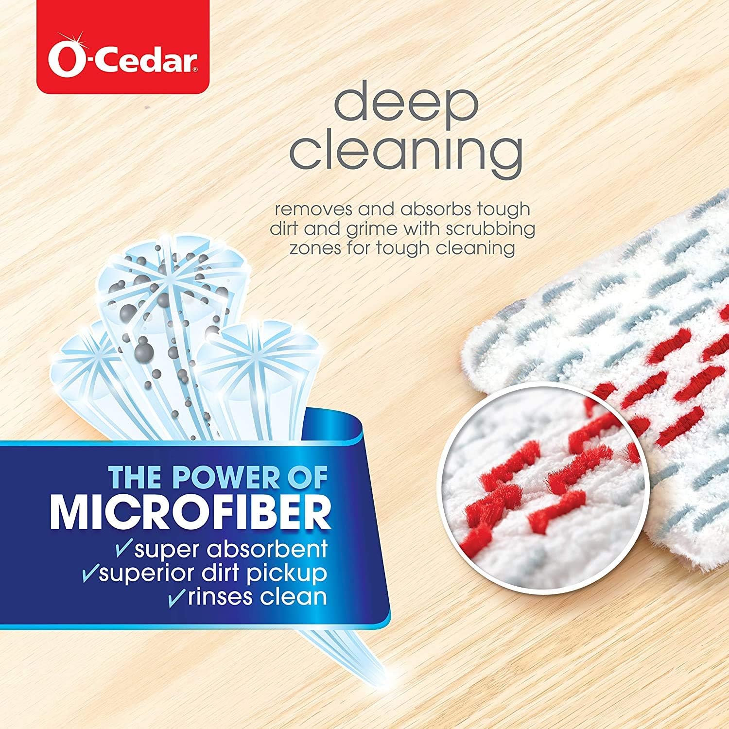 O-Cedar ProMist MAX Microfiber Refill, Pack - 1: Home & Kitchen
