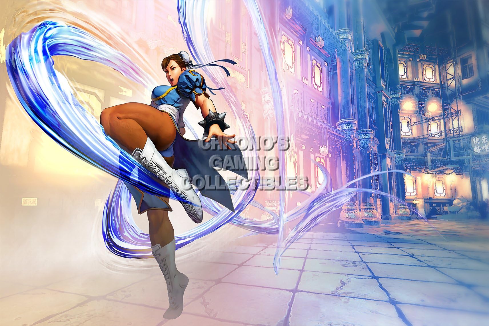 CGC Huge Poster - Street Fighter V Chun Li PS4 PC - SFV007 (24" X 36")