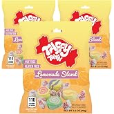 Salt Water Taffy Individually Wrapped Lemonade Stand Mix 3.5 oz Pack of 3 by Taffy Town | Gourmet Saltwater Taffy Candy Bulk Pack| Made in USA (Lemonade Stand)