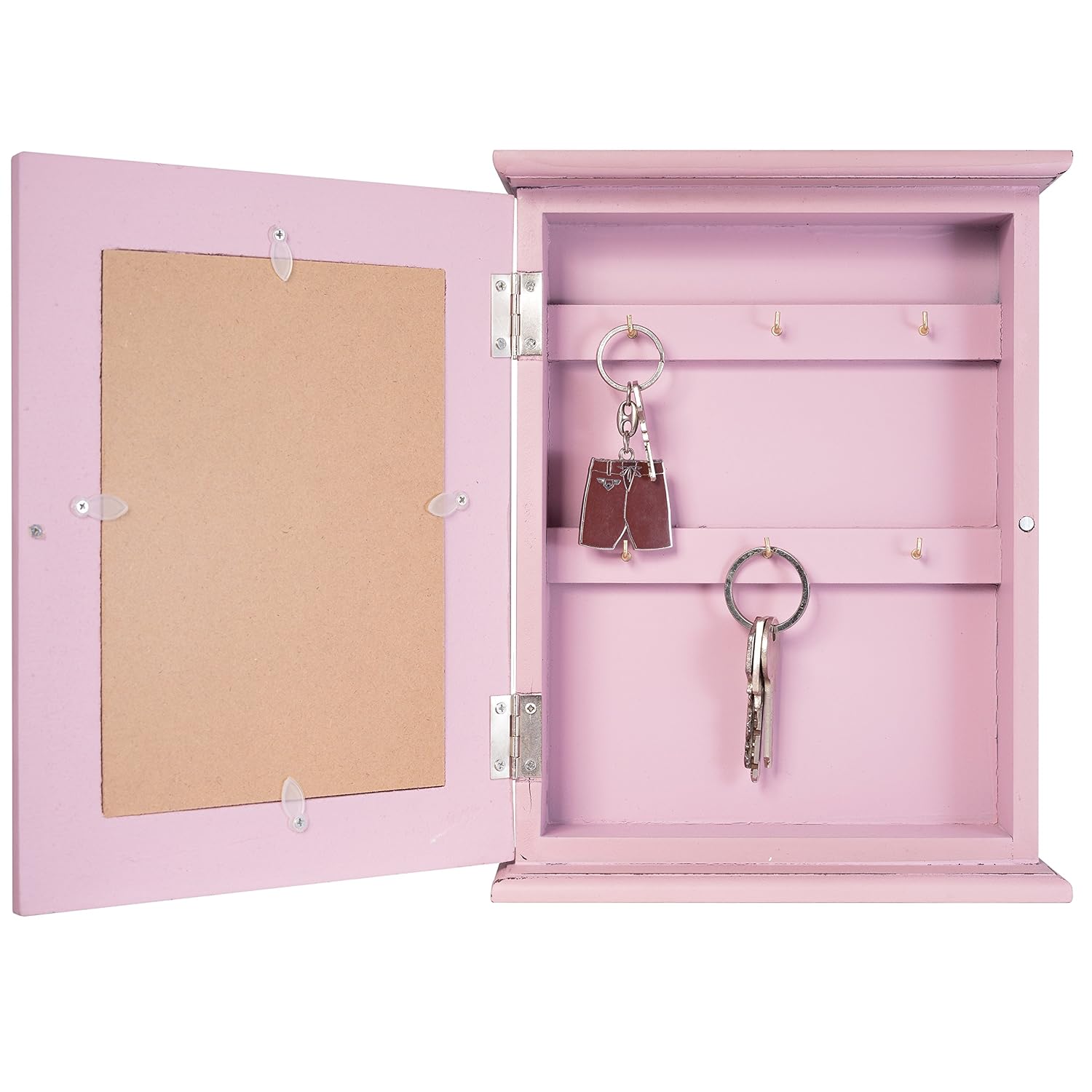 Klein Hangeaufbewahrung Schlusselkasten Rosa Bilderrahmen