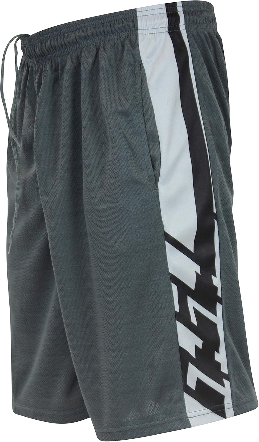 Real Essentials Men's Active Athletic Performance Shorts with Pockets - 5 Pack at  Men’s Clothing store