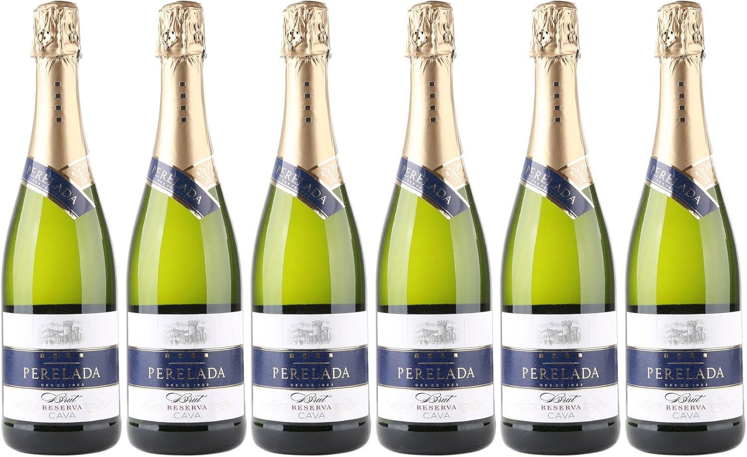 Cava Perelada Brut Reserva - 75 Cl. (Caja de 6 unidades): Amazon.es: Alimentación y bebidas