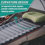 TREKOLOGY UL Sleeping Pad Camping Mattress UL80 Inflatable Airbed view 4