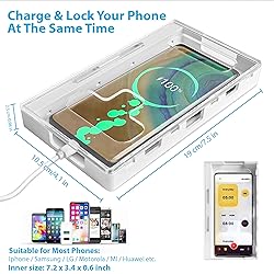 Habit Control Cell Phone Lock Box – Portable Cell