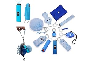 BATUMEYE Gift Set for Woman with Pom Pom Ball,Lip Balm Lanyard,Card Holder, Whistle,Travel Bottle Holder,BottleOpen