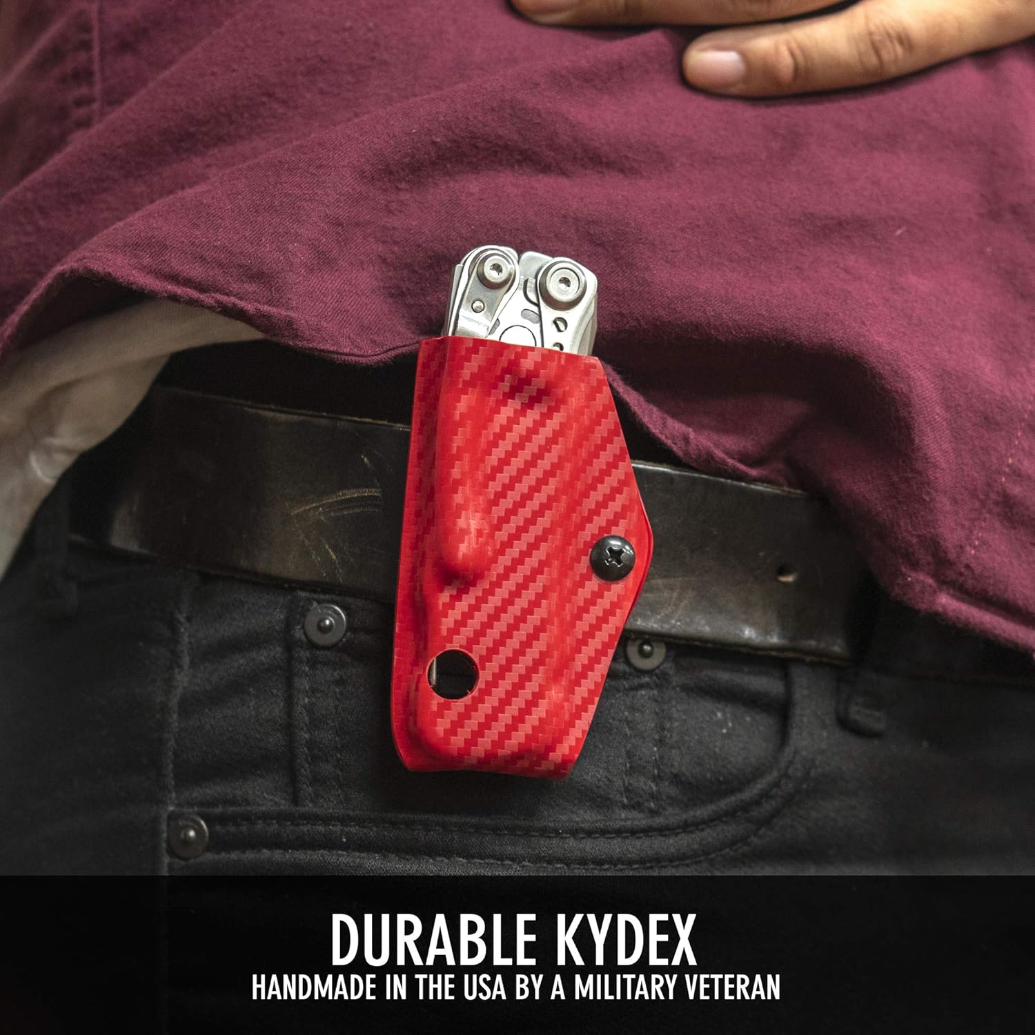 Sport en vakantie Leatherman Skeletool Clip & Carry Kydex Sheath Belt