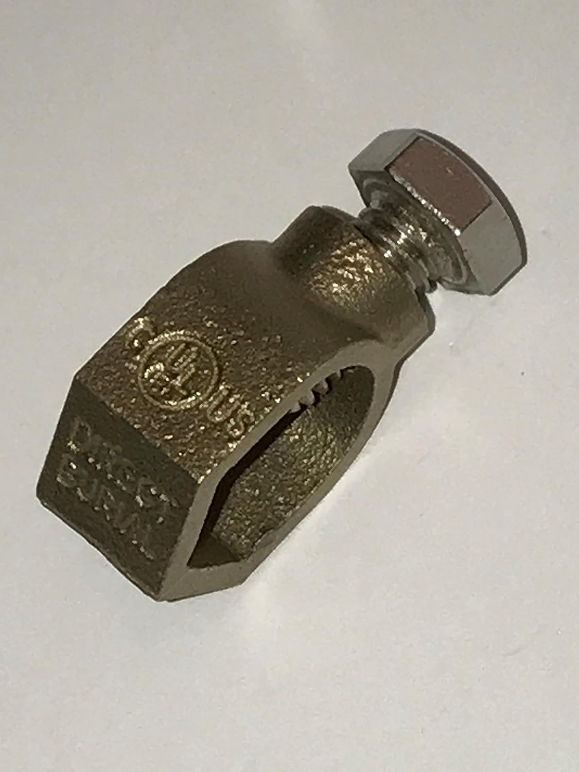 Ground Rod Clamp for 5/8" copper plated ground rod or rebar UL APPROVED Industrial