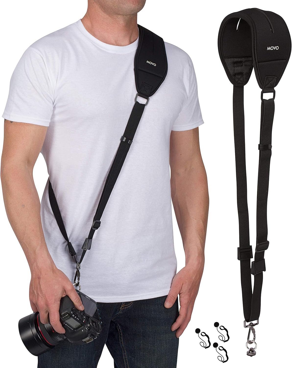 MOVO Universal Rapid Camera Sling Strap with Quick Release