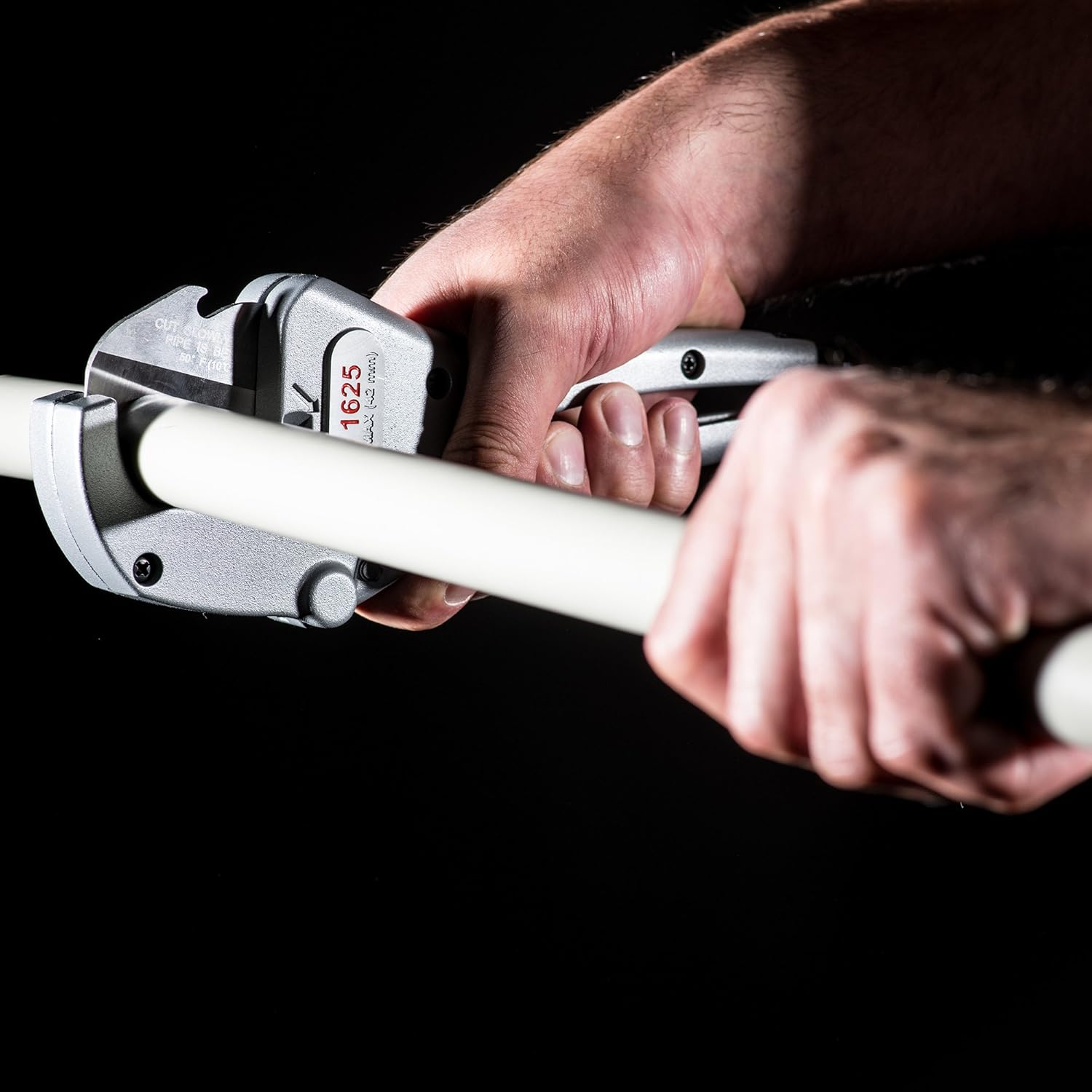 RIDGID 23498 Model RC-1625 Ratcheting Plastic Pipe and Tubing Cutter, 1/8-inch to 1-5/8-inch Pipe Cutter - Ridgid Pvc Cutter - 